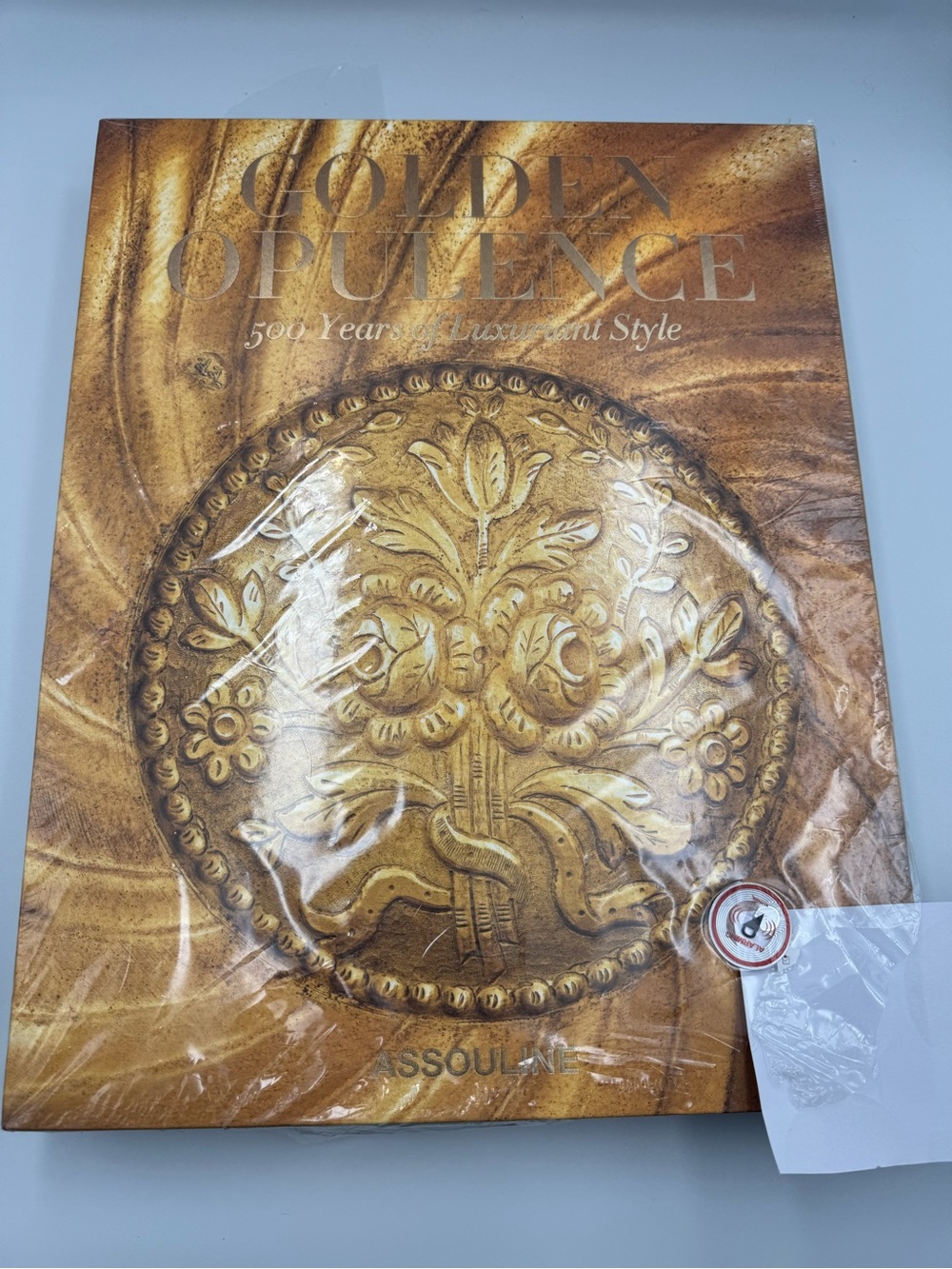 Assouline Golden Opulence Decorative Book in Gold - Picture 5 of 9
